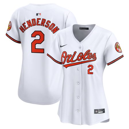 Gunnar Henderson Baltimore Orioles Nike Women's Home Limited Player Jersey - White